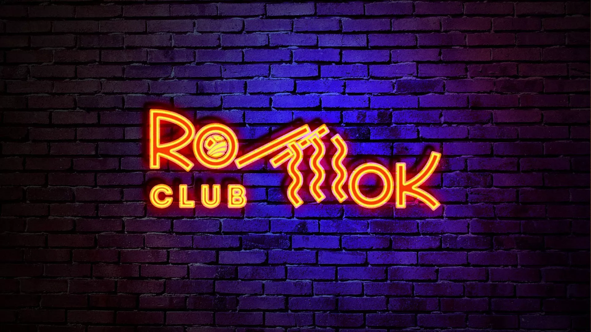 Разработка интерьерной вывески суши-бара «Roll Wok Club» в Белой Калитве