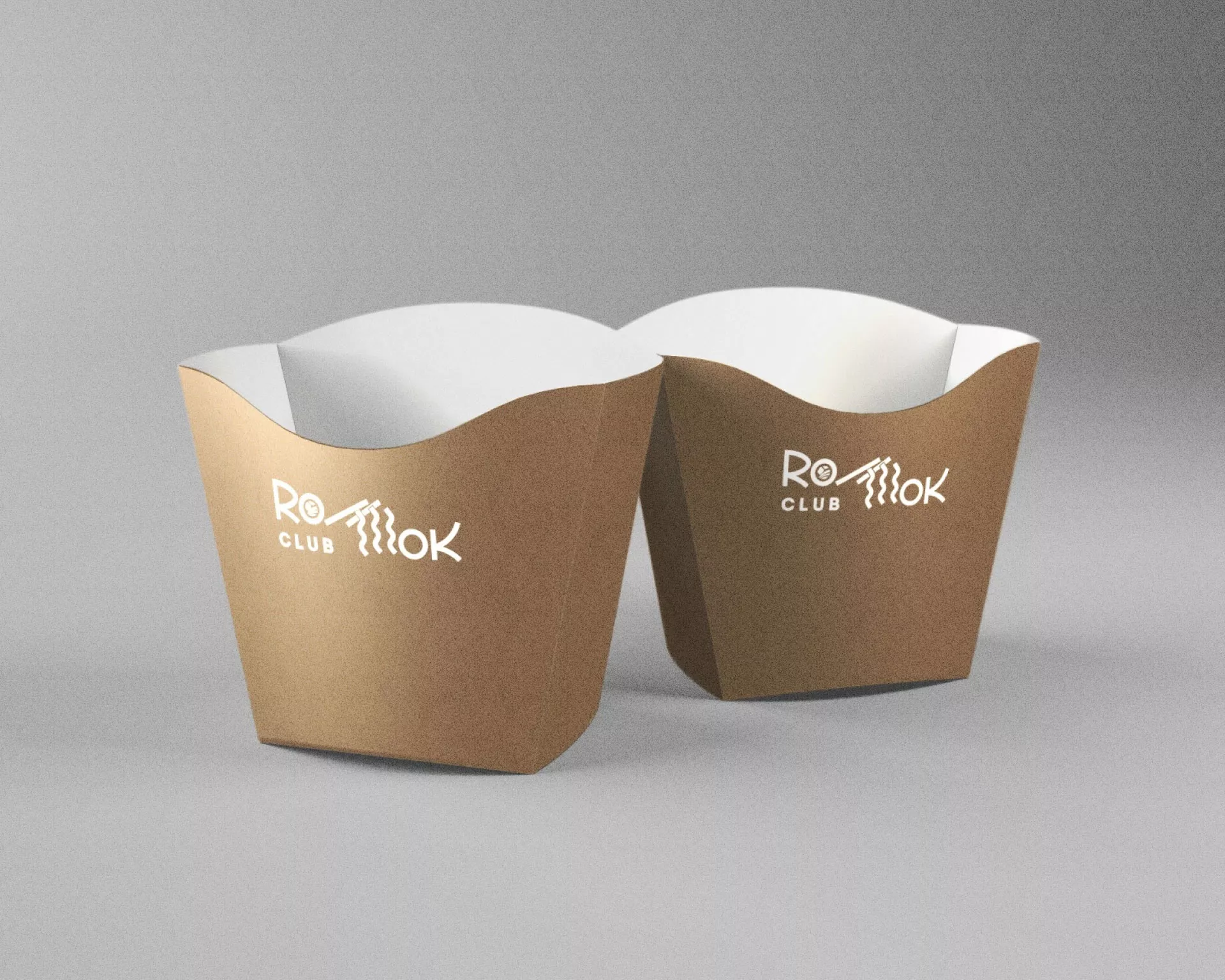 Создание дизайна упаковки суши-бара «Roll Wok Club» в Белой Калитве