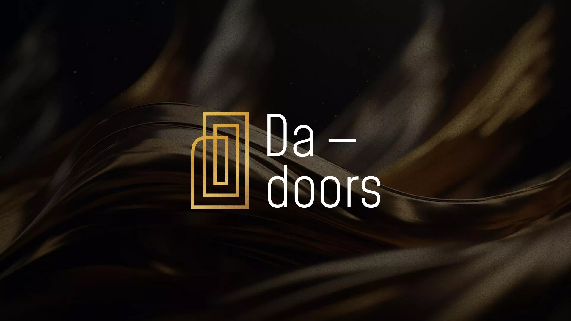 Разработка логотипа для компании «DA-DOORS» в Белой Калитве